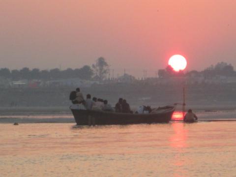 The ganga for India is a living Goddess