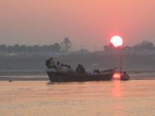 The ganga for India is a living Goddess